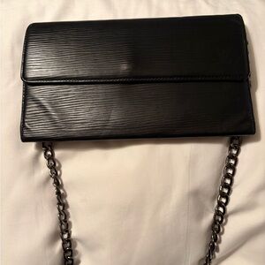 Louis Vuitton Epi Wallet- Black - Excellent used condition.